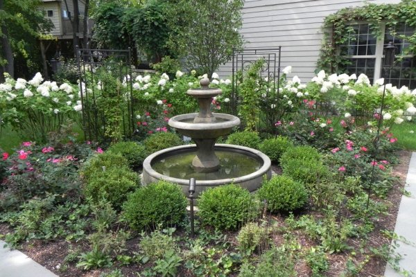 Landscaping, Fountain, Waterscaping